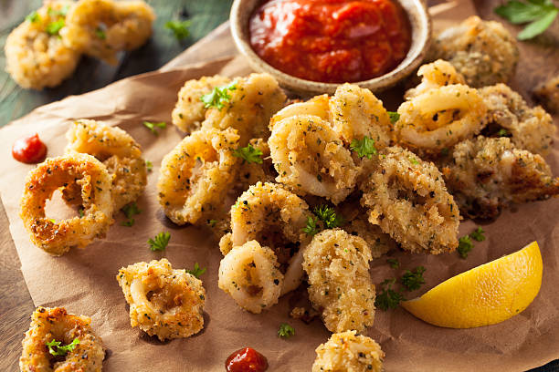 Fried squid