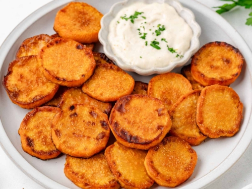 Fried sweet potato