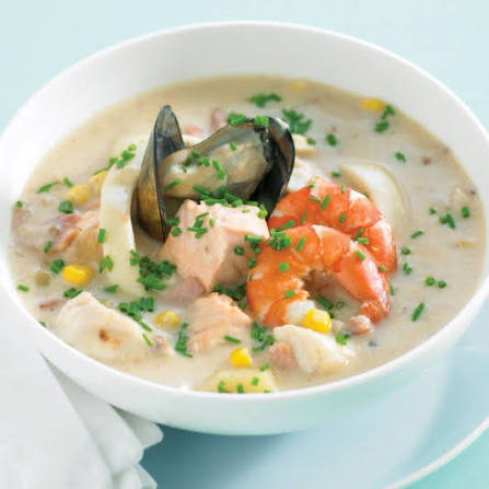 Seafood Tofu Soup