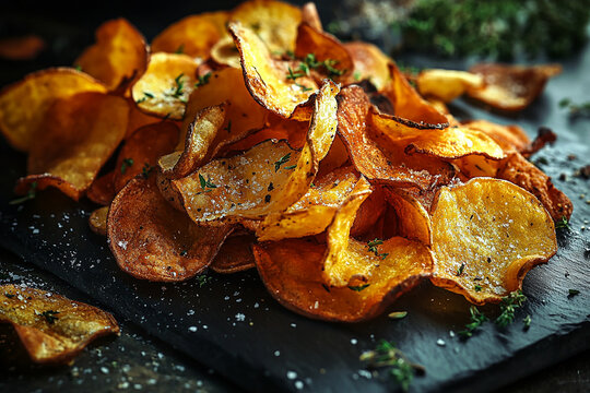 Fried Potato Chips